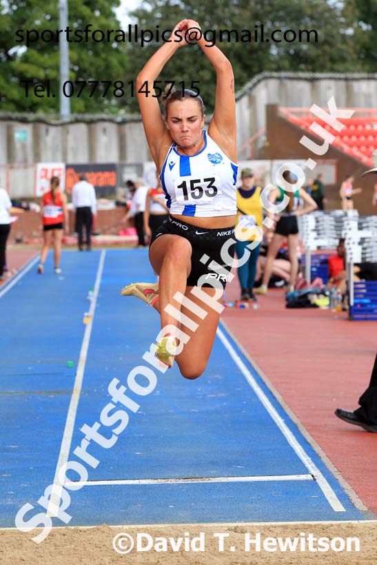 Long Jump, 2024 Gateshead Tartan Games.  Photo: David T. Hewitson/Sports for All Pics